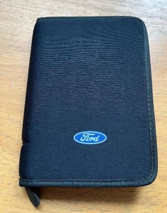 GENUINE FORD DOCUMENT WALLET FOLDER OWNERS MANUAL HANDBOOK BOOK HOLDER EMPTY - Picture 1 of 4