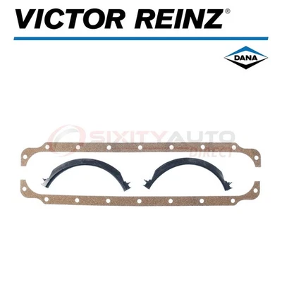 MAHLE Oil Pan Gasket Set for 1975-1980 Dodge B100 5.2L V8 - Engine qx Foto 1 de 4