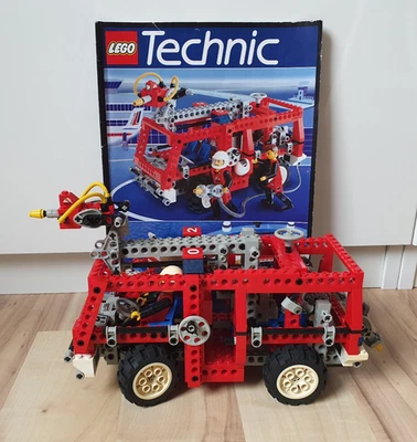 1995 Lego Classic Technic Feuerwehr Fire Engine 8280 vollständig, mit Anleitung - Bild 1 von 3