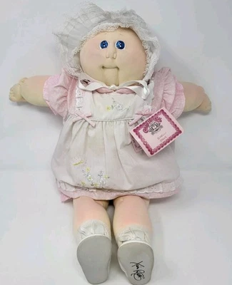 1984 Cabbage Patch Soft Sculpture Little People Doll Signed  **Read** - Image 1 of 4