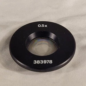 Wild 383978 0.5x Lens Microscope Auxiliary Lens Optical Optic - Picture 1 of 9