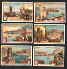 MALTA seltenes Liebig-Kartenset 1907 Valletta St. Elmo Theater Baracca St. Michel Mill