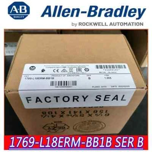 New Factory Sealed AB 1769-L18ERM-BB1B /B CompactLogix 0.5MB Controller MOTION - Picture 1 of 5