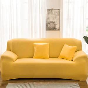 Stretch Elastic Thick Sofa Covers 1 2 3 4 Seater Couch Chair Slipcover Protector - Picture 1 of 40