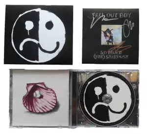 Fall Out Boy So Much (For) Stardust CD signed art card +Alternative Sleeve Rare - Picture 1 of 1