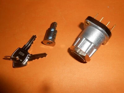 MG MIDGET Mk1 (1961-1964) IGNITION SWITCH WITH LOCK BARREL & 2 KEYS - Image 1 of 4