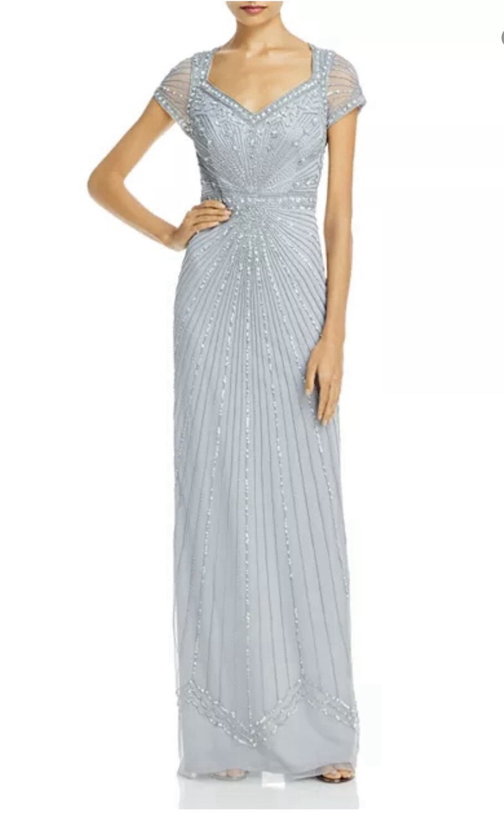 Adrianna Papell Silver Dresses for Women for sale | eBay