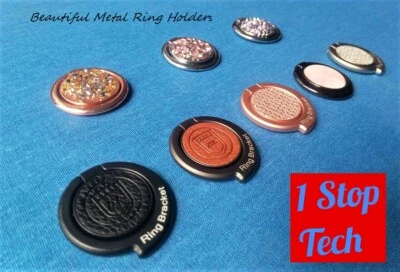 Cellphone Ring Holder / Stand - iPhone , Samsung Galaxy , LG - Image 1 of 3