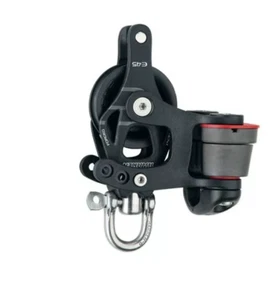 HARKEN 6236 BOZZELLO ELEMENT 45mm SINGOLO-GIREVOLE C/ ARRICAVO -STROZZATORE 150 - Foto 1 di 1