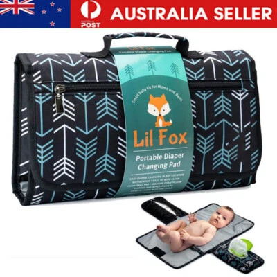 Waterproof Portable Baby Diaper Mat Pad Nappy Bag Change Changing Travel Home - image 1 of 4