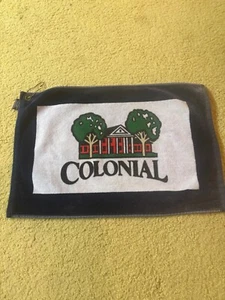 Golf towel from Colonial CC in Texas w/ clip reowned GC - Picture 1 of 3