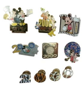 Disney 1999 2000 New Years Eve And New Years Day Pin Set Of 10 - Picture 1 of 16