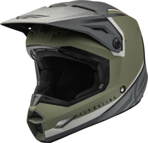 73-8652L HELMET MATTE OLIVE GREEN/GREY LARGE - Picture 1 of 5