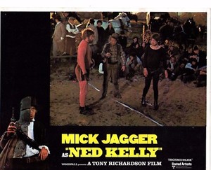 MICK JAGGER NED KELLY    ORIG 11x14 Lobby Card #1641
