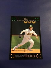 2007 Topps # 2 NICK SWISHER Oakland Athletics A's Set Break MINT 