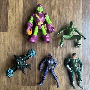 Spider-Man Villain Action Figure Joblot Hasbro ToyBiz Venom Doc Ock Green Goblin - Picture 1 of 18