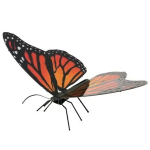 MONARCH BUTTERFLY:Metal Earth Fascinations 3d Steel Model Kit - Picture 1 of 4