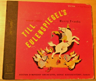 Richard Strauss - Till Eulenspiegel's Merry Pranks: Vinyl Record, 2LP; 1945, RCA - Image 1 of 4