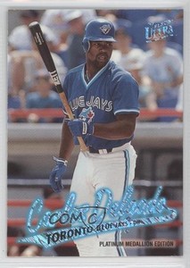 1997 Fleer Ultra Platinum Medallion Edition Carlos Delgado #P142