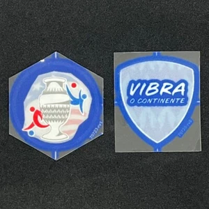 OFFICIAL Copa America 2024 + VIBRA O CONTINENTE Patches (BRAZIL CBF) - Picture 1 of 6