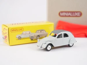 MINIALUXE n° 5- Coffret Citroën 2CV AZLP n°050/500 1/43 neuf en boîte - Imagen 1 de 16