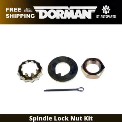 For 1965-1976 Dodge Coronet Dorman Spindle Lock Nut Kit Front 1966 1967 1968 - Image 1 of 4