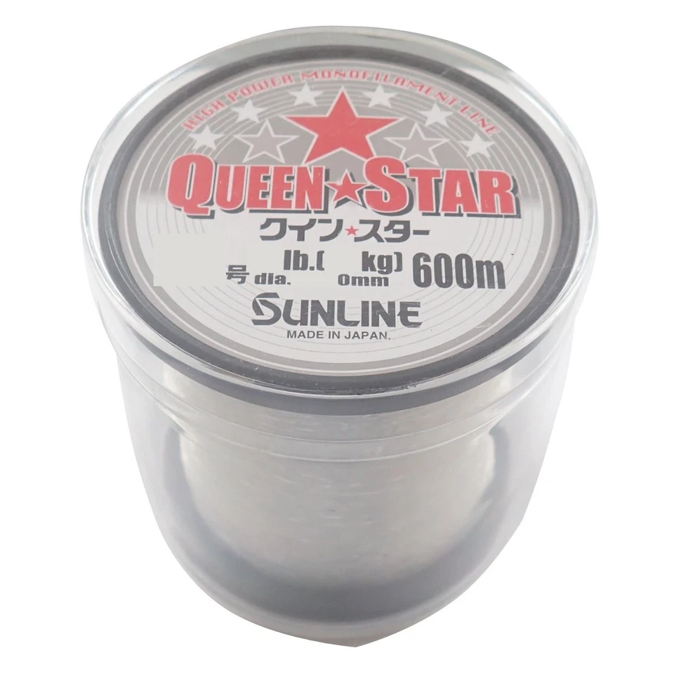 SUNLINE Queen Star Nylon 600m #30 130lb Trasparente Pesca Linea ‎ Da 43211-8238 - Immagine 1 di 1