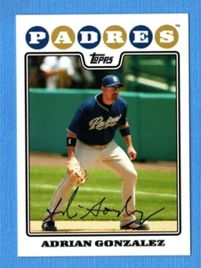 2008 Topps #475 Adrian Gonzalez Padres - Picture 1 of 1