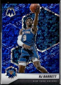 RJ BARRETT 2020 MOSAIC **BLUE** PRIZM /99 !! 🔥🔥 KNICKS / RAPTORS - Picture 1 of 2