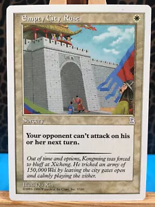 MTG - Empty City Ruse. Portal Three Kingdoms. UnCommon - White Sorcery. - Foto 1 di 2