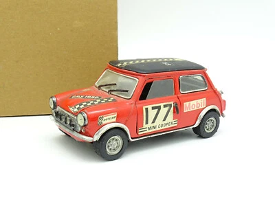 Politoys SB 1/25 - Austin Mini Cooper Rally N°177 Monte Carlo 1967 - Immagine 1 di 4