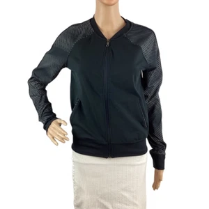 Under Armour Jacket Semi-Fitted Black Size XS Full Zip - Picture 1 of 6