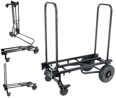 Rockville Rock Cart Pro Equipo DJ Transporte Rodillo Coche 700 LB Capacidad Foto 1 de 4