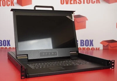 Monitor LCD StarTech RKCONS17HD KVM Consola Servidor Rack 17 pulgadas Foto 1 de 4