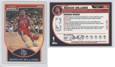 2007-08 Bowman Draft Picks & Stars Chrome Refractor /299 Marcus Williams #74