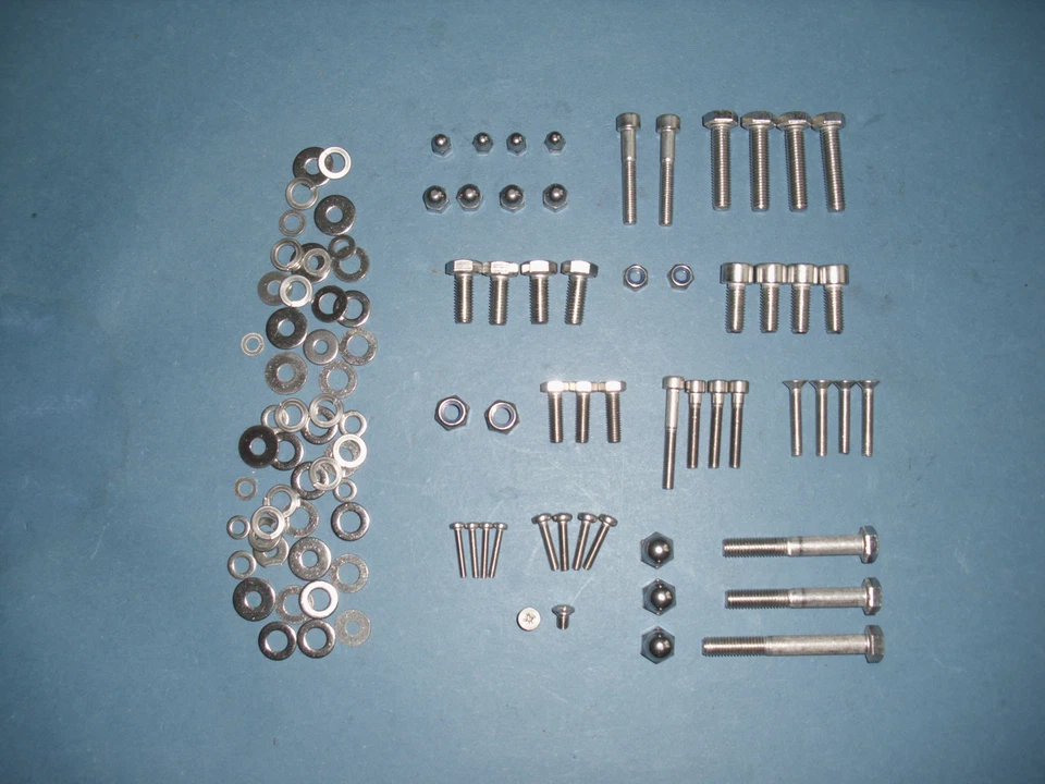 Yamaha XS 650 SR 500 Stainless Steel Set A2 V2A for Fork/Cockpit/Handlebars - Image 1 of 1