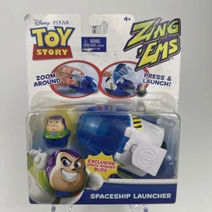 Toy Story Zing Ems Buzz und Raumschiff Launcher Neu Paket Gebrauchsspuren - Bild 1 von 2