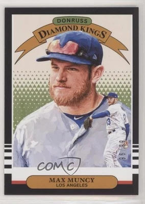 2019 Panini Donruss Diamond Kings Holo Back /99 Max Muncy #26 - Image 1 of 2