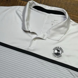 Polo de rendimiento Nike Tiger Woods Pebble Beach eslabones de golf para hombre talla XL ⛳️ - Imagen 1 de 4