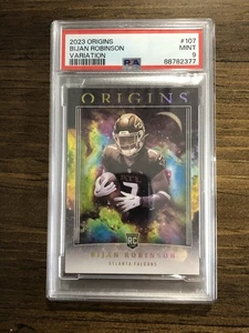 2023 Origins #107 Bijan Robinson Variation PSA 9 - Bild 1 von 2