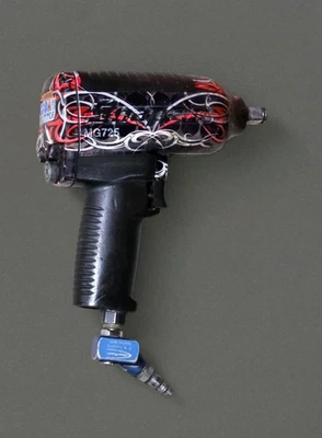 Snap-on MG725 1/2” Drive Air Impact Gun Wrench  Pneumatic Tool USA Limited Print - Image 1 of 2