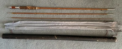 Estojo de pano vintage 3 peças vara de bambu “X-PERT” bom - Imagem 1 de 4