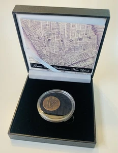 Colección de monedas Great Cities Nueva York Holandesa Settlement Box certificado de autenticidad ANA - Imagen 1 de 5
