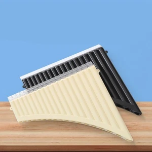 Music Lovers 18 Pipes Pan Flute Rows Pan Flute ABS Resin Professionals - Picture 1 of 31