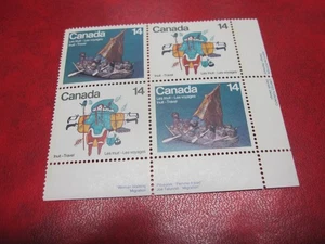 CANADA Unitrade# 769-0 14c INUIT-TRAVEL  LR  INSCRIPTION  MNH - Picture 1 of 2