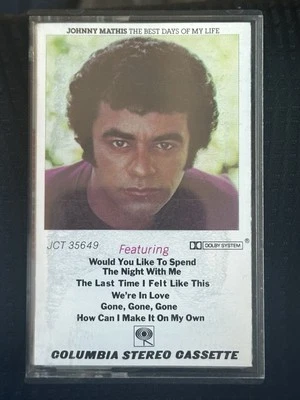Johnny Mathis The Best Days of My Life Music Cassette Tape  - Image 1 of 3