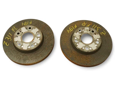 90 Lexus Ls400 Xf10 Rwd 4.0 Rotor Brake Disc Front Left Right Lh Rh Set Of 2 Oem - Imagem 1 de 4