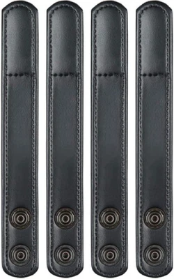 Guardián de cinturón BIANCHI 7906 AccuMold Elite, 1 pulgada (25 mm) talla única, negro liso  Foto 1 de 4