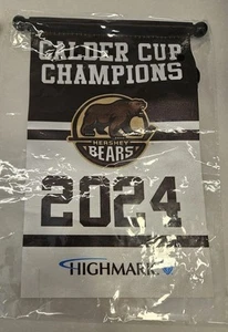 HERSHEY BEARS MINI CALDER CUP BANNER - 2024 NEU SGA AHL Championship Flag - Bild 1 von 1