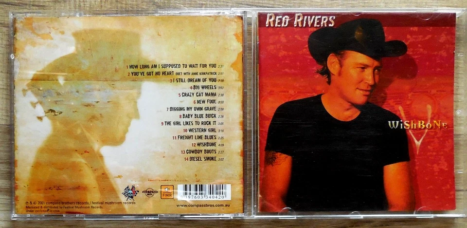 Red Rivers - WiShBoNe   -  Country Music CD - Bild 1 von 2